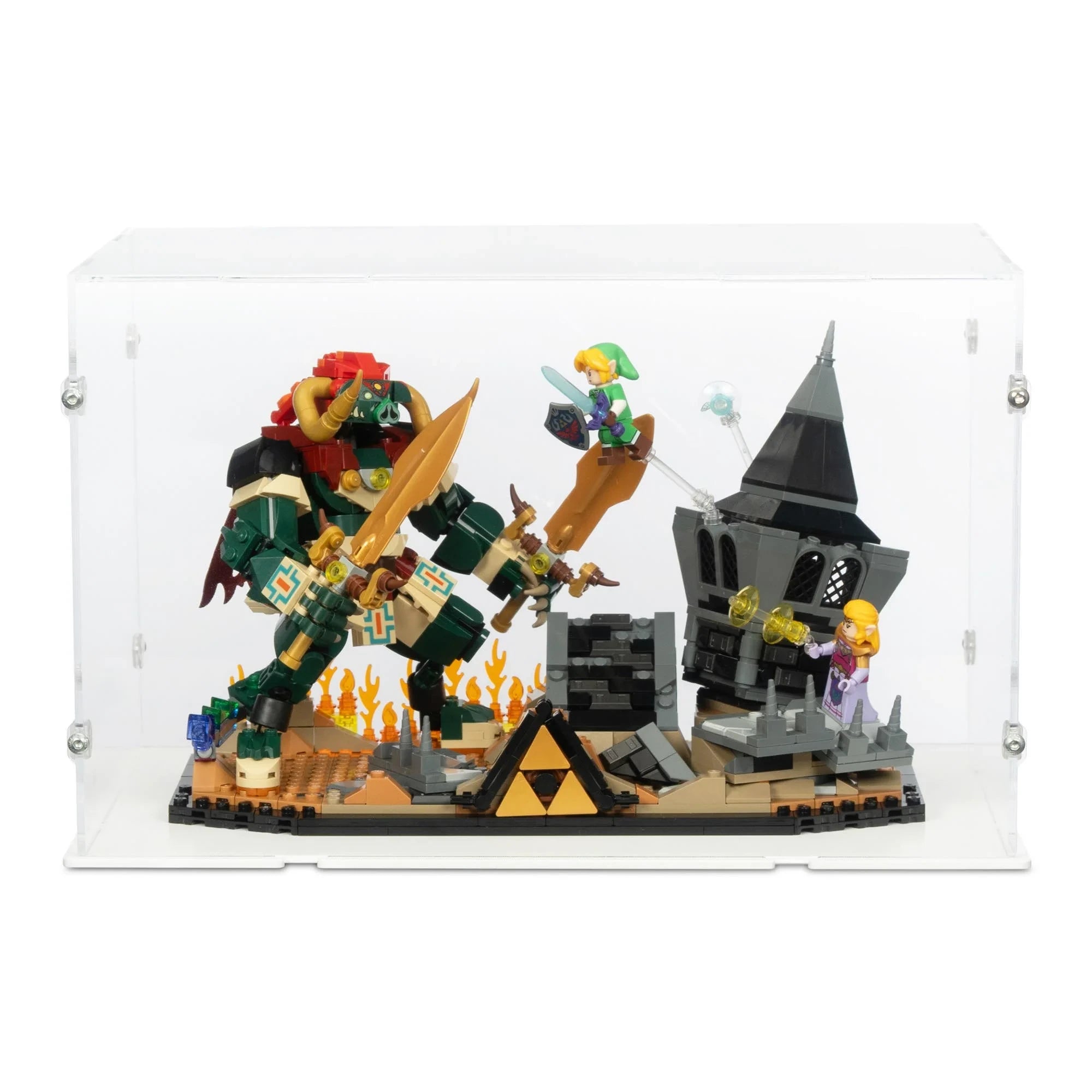 Acrylic Display Case for LEGO® The Legend of Zelda Final Battle (77093)