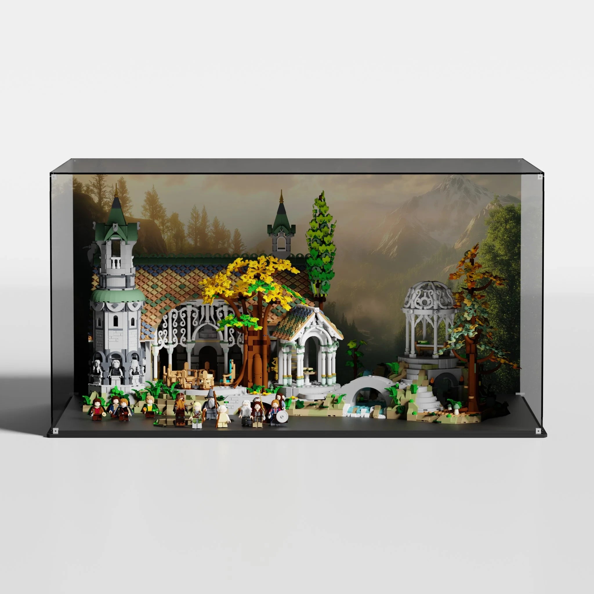 Acrylic Display Case for LEGO® The Lord of the Rings: Rivendell (10316)