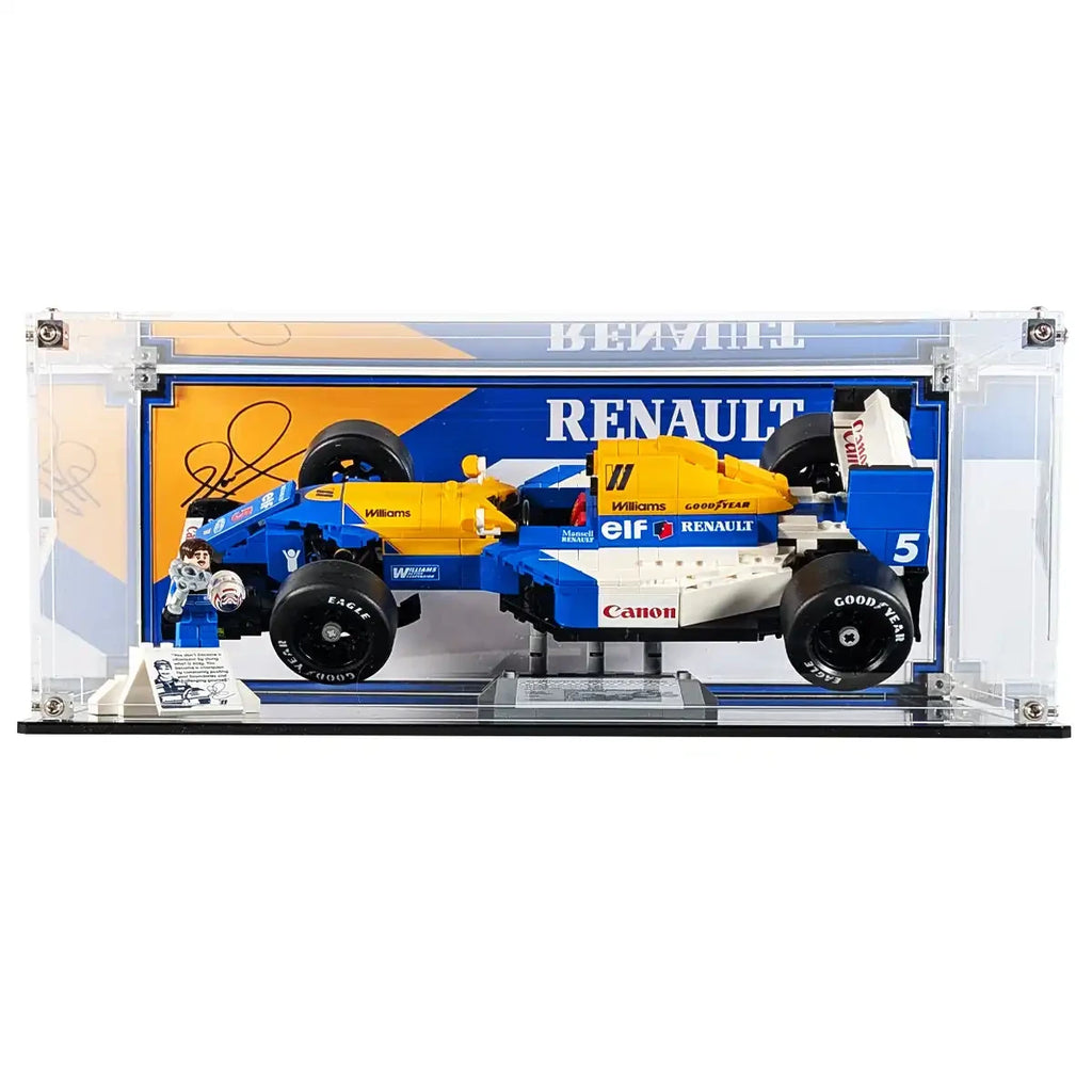 Wall Display Frame for LEGO® Williams Racing FW14B & Nigel Mansell (10353)
