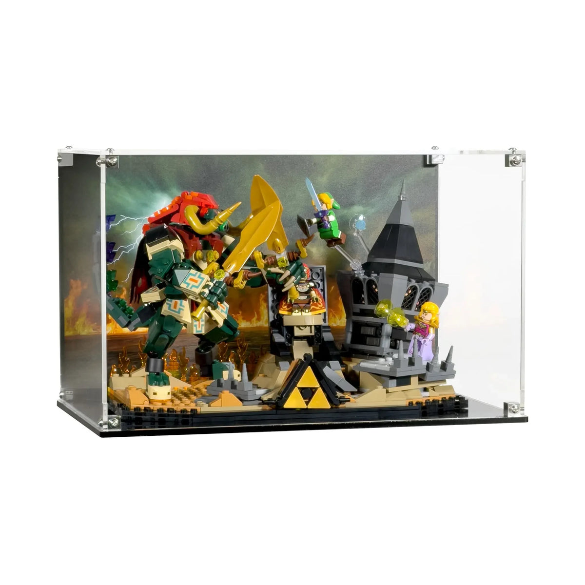 Acrylic Display Case for LEGO® The Legend of Zelda Final Battle (77093)