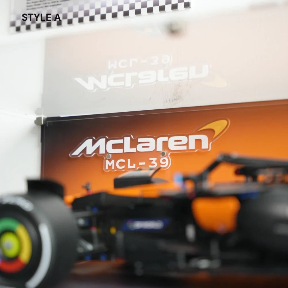 Wall Display Frame for LEGO® McLaren MCL39 F1 Car (42228)