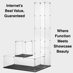 Acrylic Display Case for LEGO® The Mandalorian N-1 Starfighter (75442)