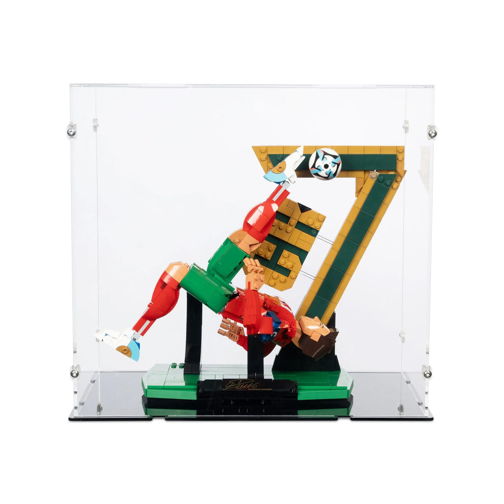 Acrylic Display Case for LEGO® Cristiano Ronaldo Soccer Legend (43016)