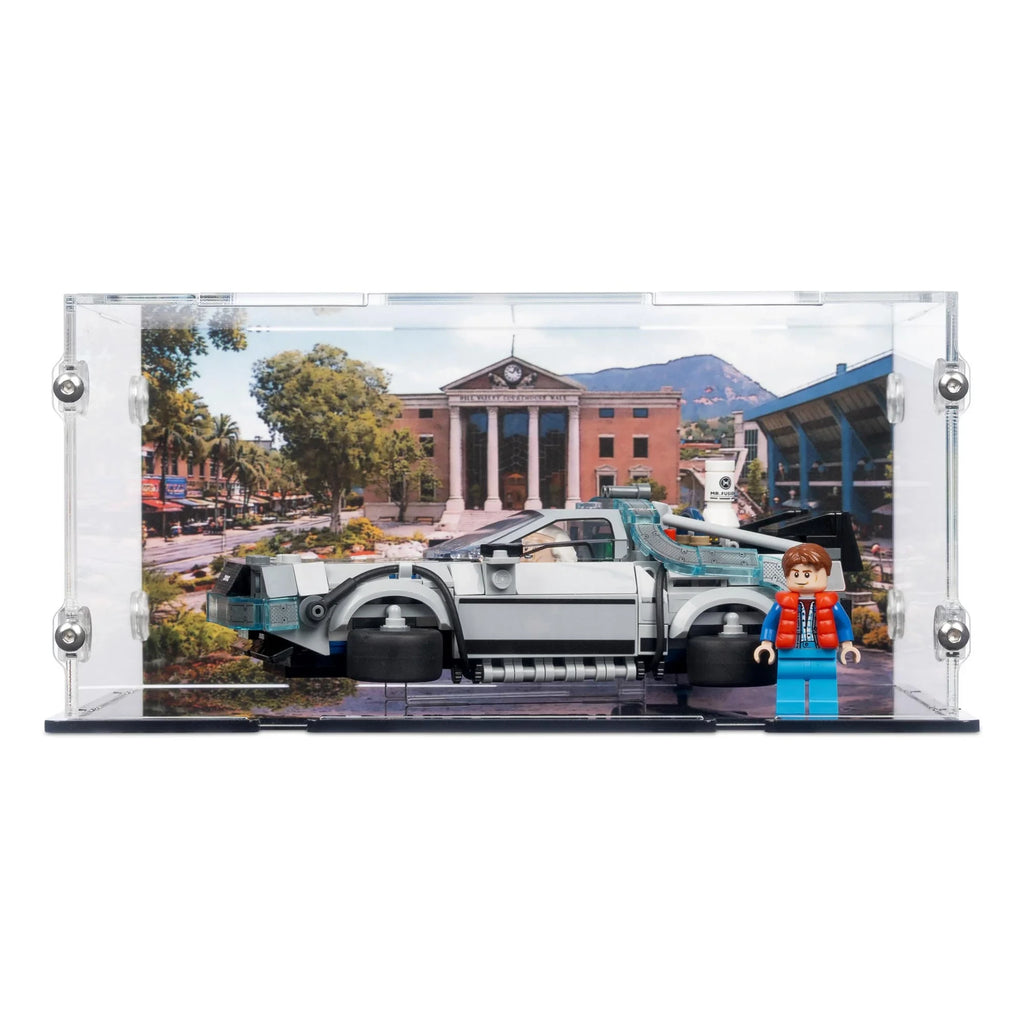 Acrylic Display Case for LEGO® Time Machine Back to the Future (77256)