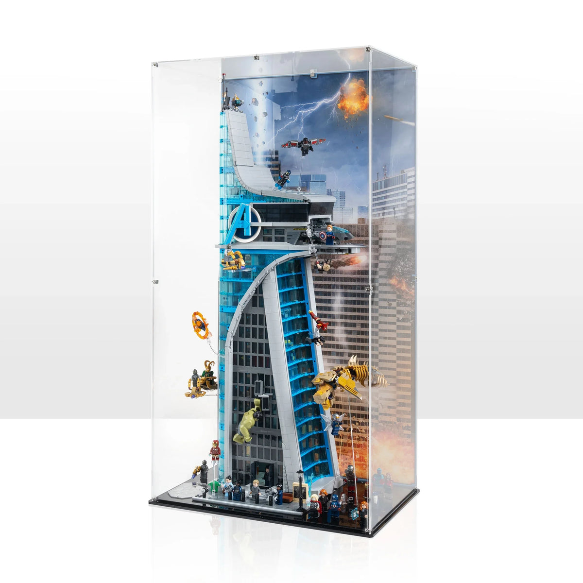 Acrylic Display Case for LEGO® Avengers Tower (76269)