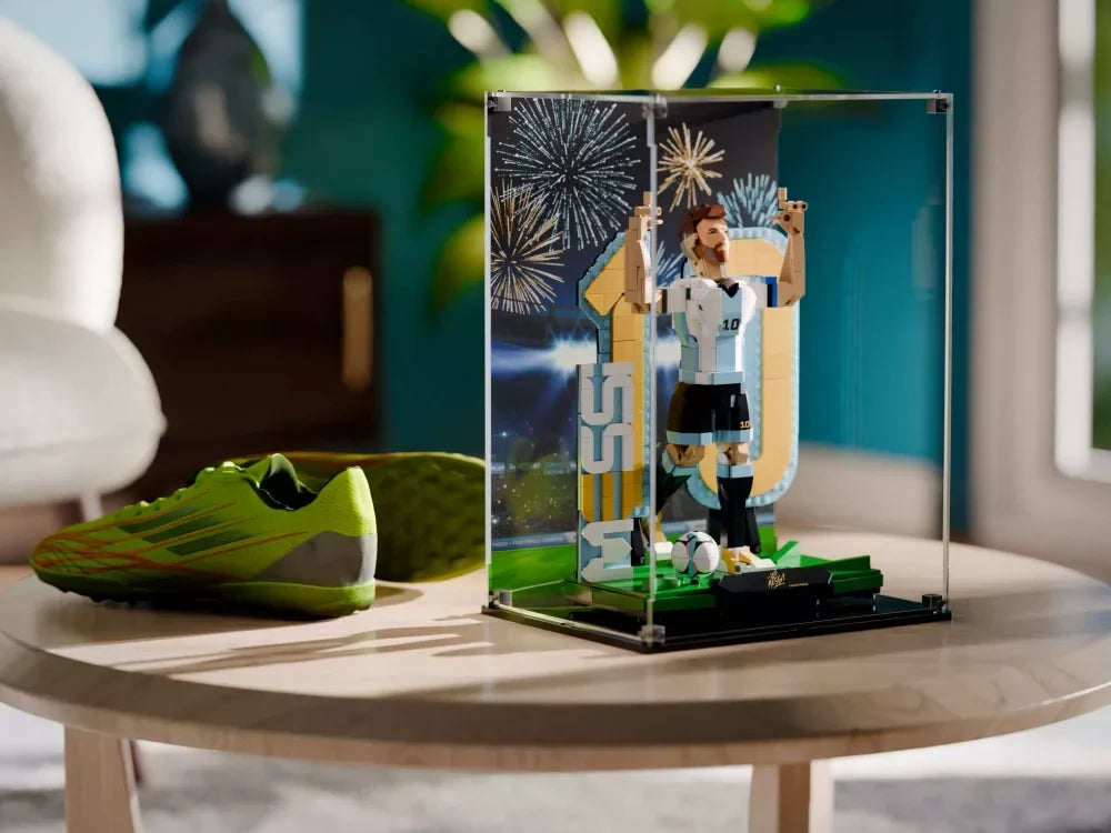Acrylic Display Case for LEGO® Lionel Messi Soccer Legend (43015)