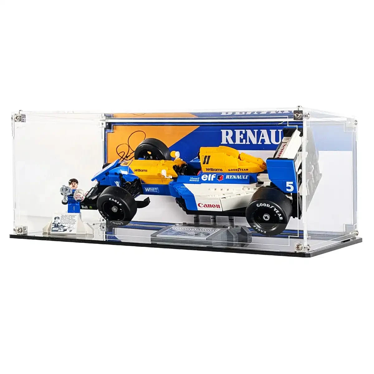 Wall Display Frame for LEGO® Williams Racing FW14B & Nigel Mansell (10353)