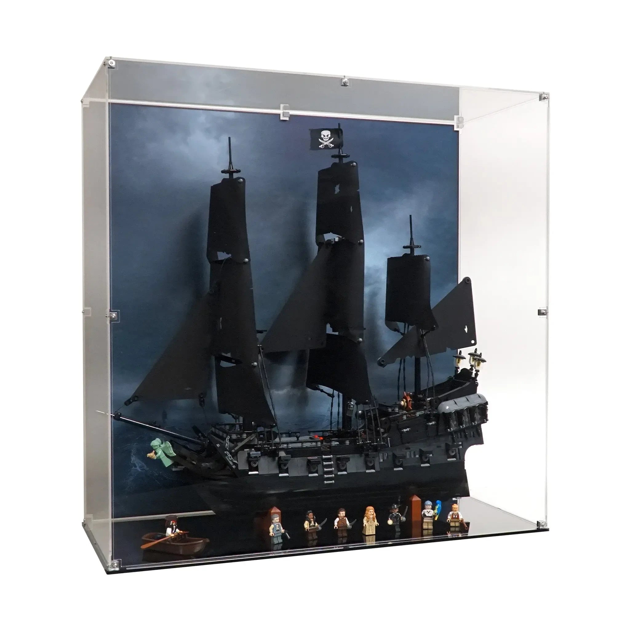 Acrylic Display Case for LEGO® Captain Jack Sparrow's Pirate Ship (10365)