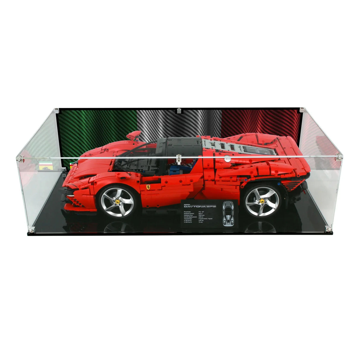 Acrylic Display Case for LEGO® Ferrari Daytona SP3 (42143)