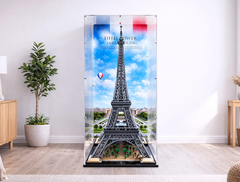 Acrylic Display Case for LEGO® Eiffel Tower (10307)
