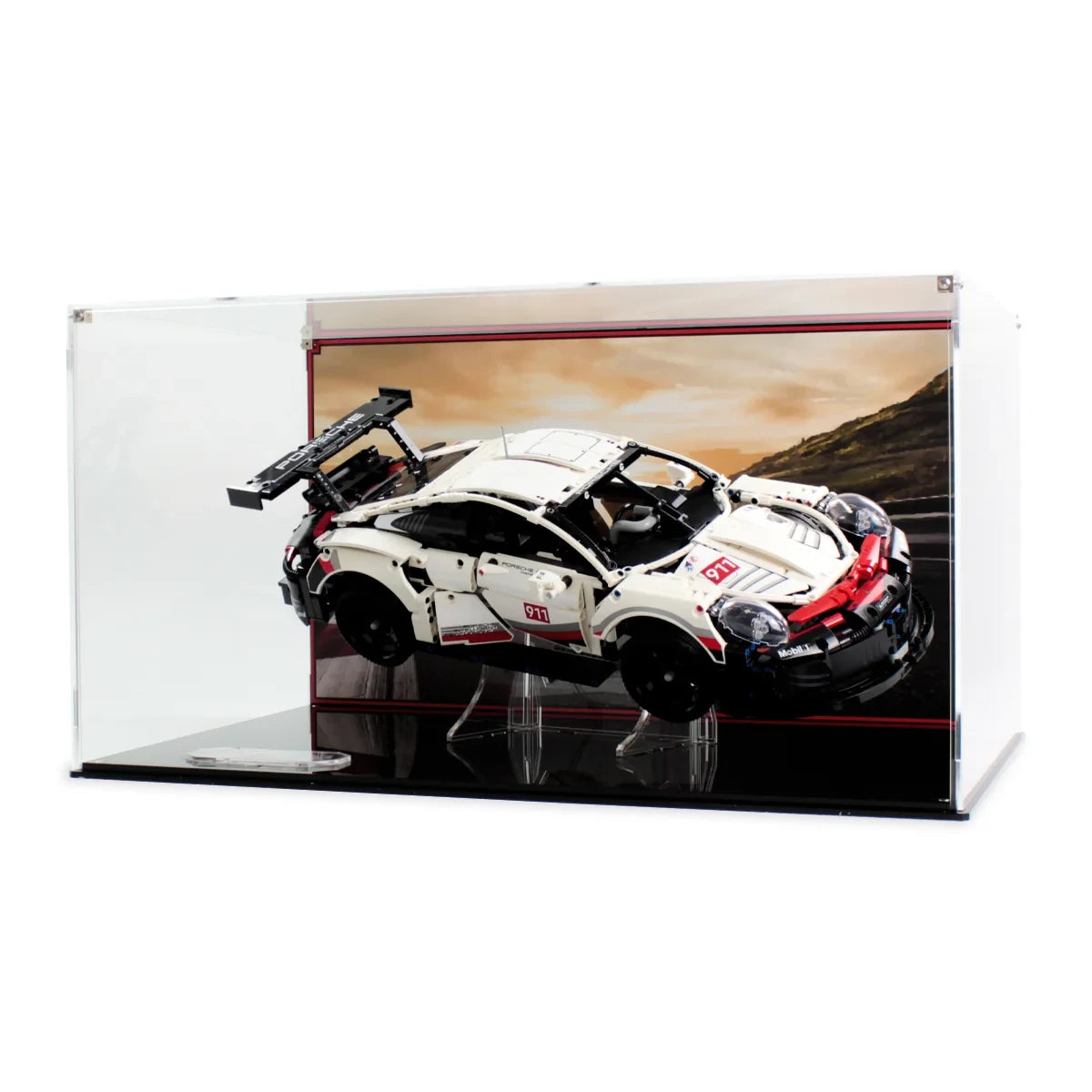 Acrylic Display Case for LEGO® Porsche 911 RSR (42096)