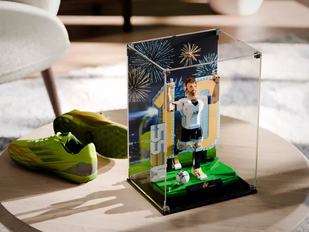Acrylic Display Case for LEGO® Lionel Messi Soccer Legend (43015)