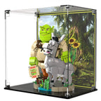 Acrylic Display Case for LEGO® Shrek Donkey Puss in Boots (72423)