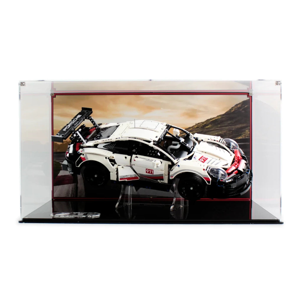Acrylic Display Case for LEGO® Porsche 911 RSR (42096)