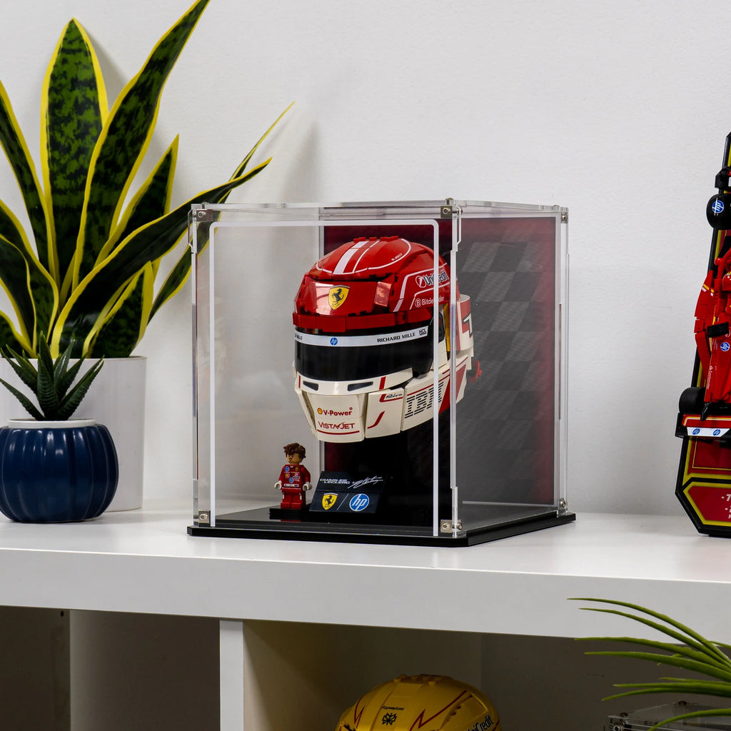 Wall Display Frame for LEGO® F1 Driver Helmet (43014)