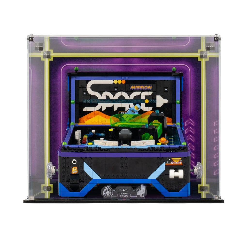 Acrylic Display Case for LEGO® Arcade Pinball Machine (11374)