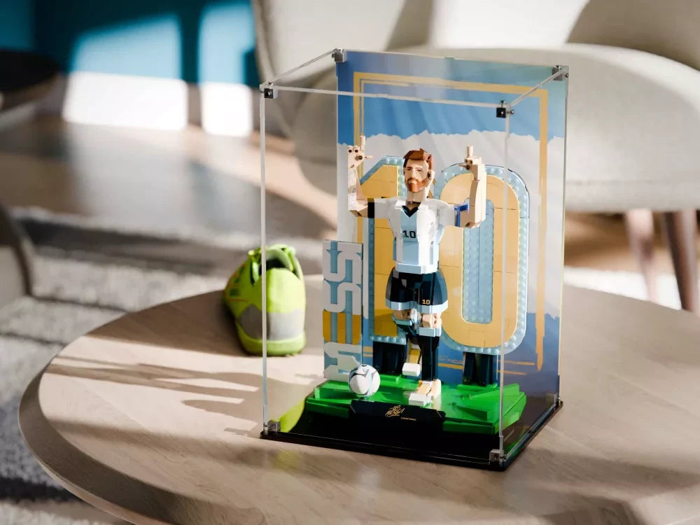 Acrylic Display Case for LEGO® Lionel Messi Soccer Legend (43015)