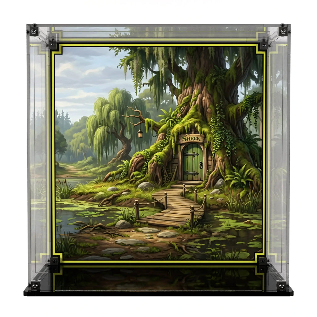 Acrylic Display Case for LEGO® Shrek Donkey Puss in Boots (72423)