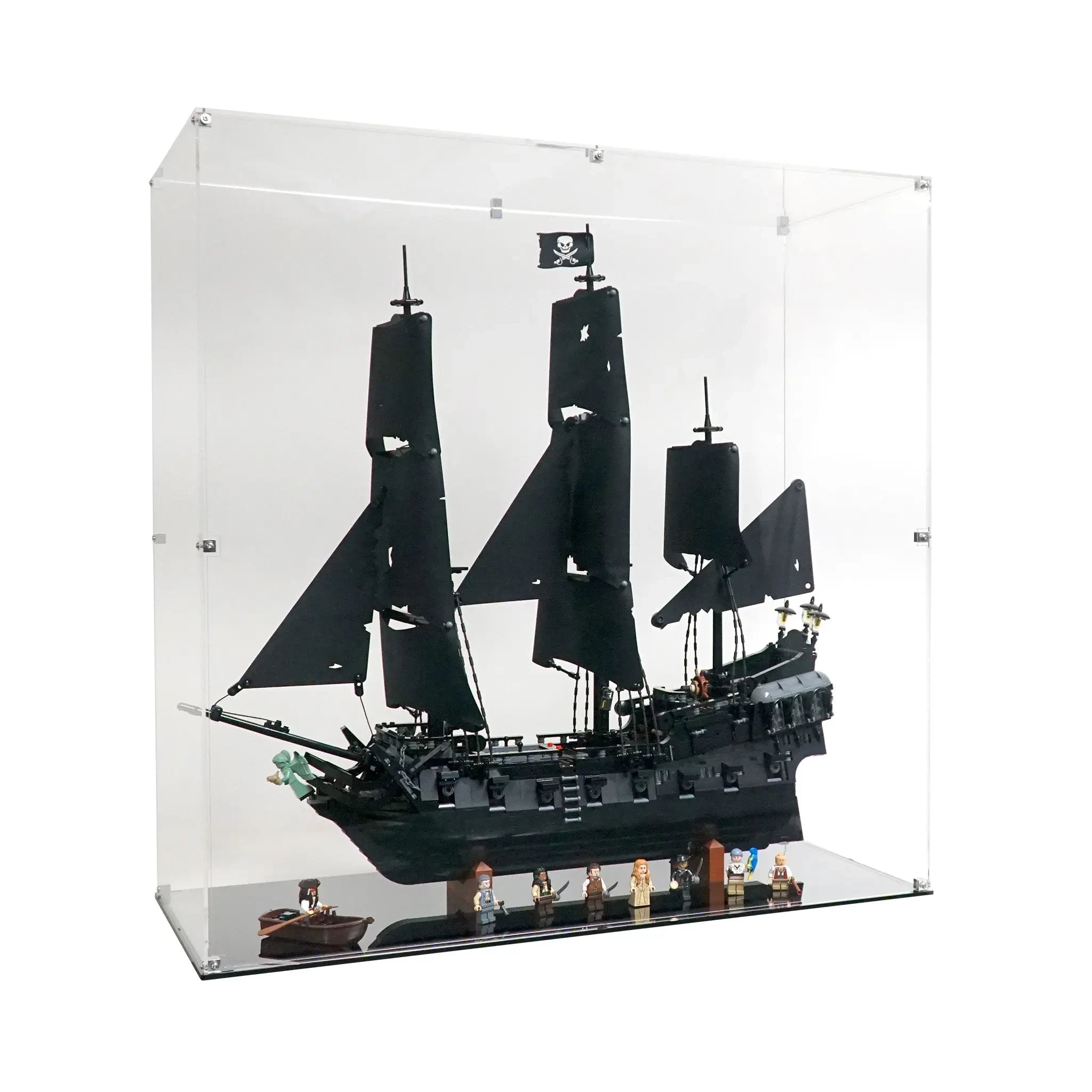 Acrylic Display Case for LEGO® Captain Jack Sparrow's Pirate Ship (10365)