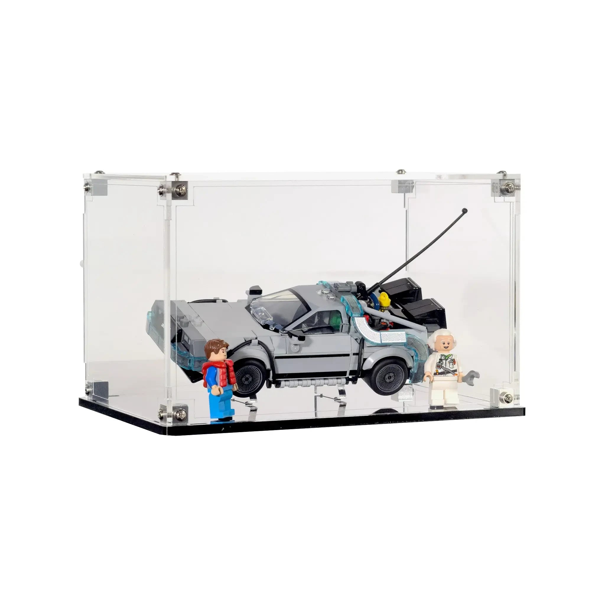 Acrylic Display Case for LEGO® Time Machine Back to the Future (77256)