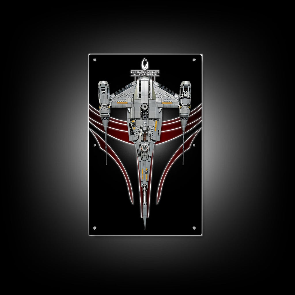 Acrylic Display Case for LEGO® The Mandalorian N-1 Starfighter (75442)