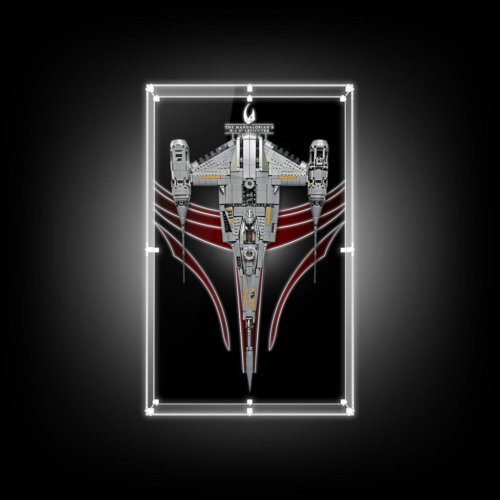 Acrylic Display Case for LEGO® The Mandalorian N-1 Starfighter (75442)