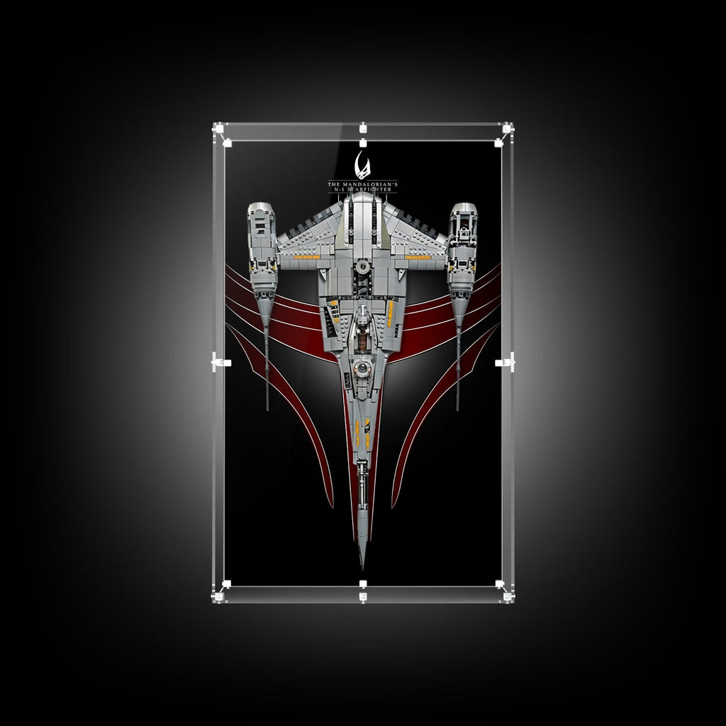 Acrylic Display Case for LEGO® The Mandalorian N-1 Starfighter (75442)
