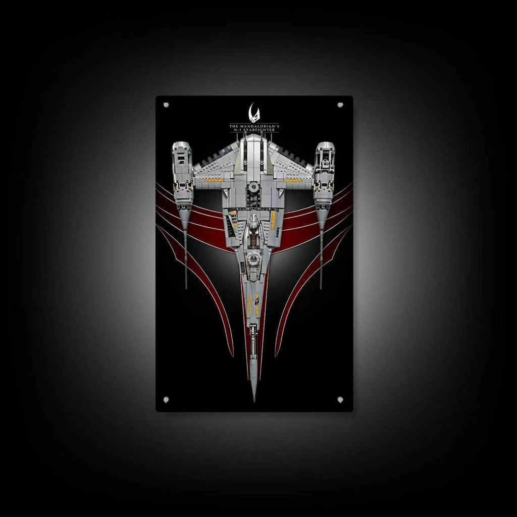 Acrylic Display Case for LEGO® The Mandalorian N-1 Starfighter (75442)