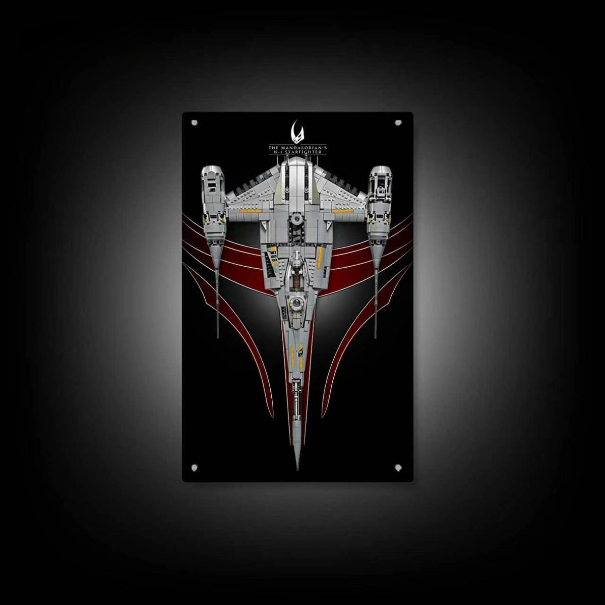 Acrylic Display Case for LEGO® The Mandalorian N-1 Starfighter (75442)