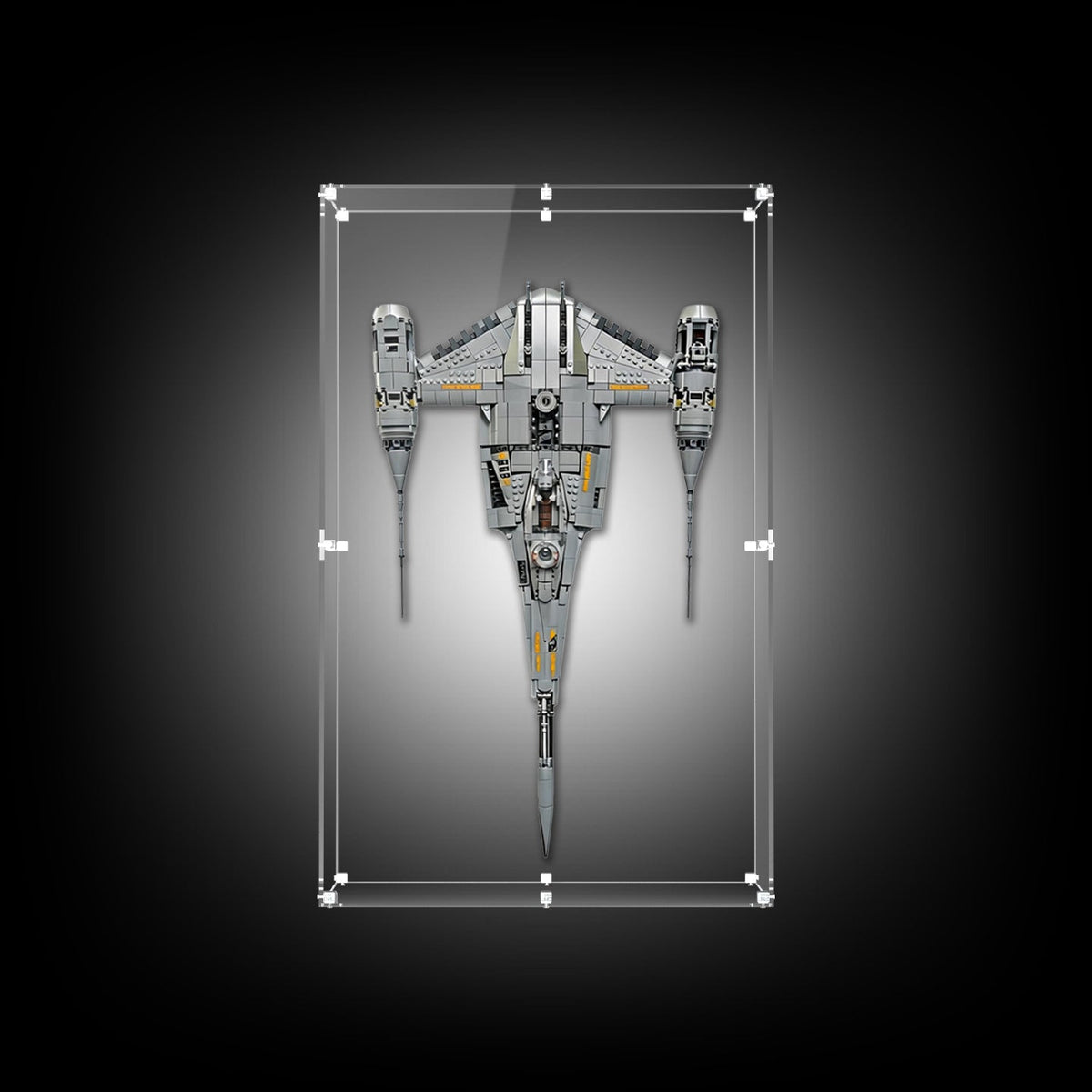 Acrylic Display Case for LEGO® The Mandalorian N-1 Starfighter (75442)