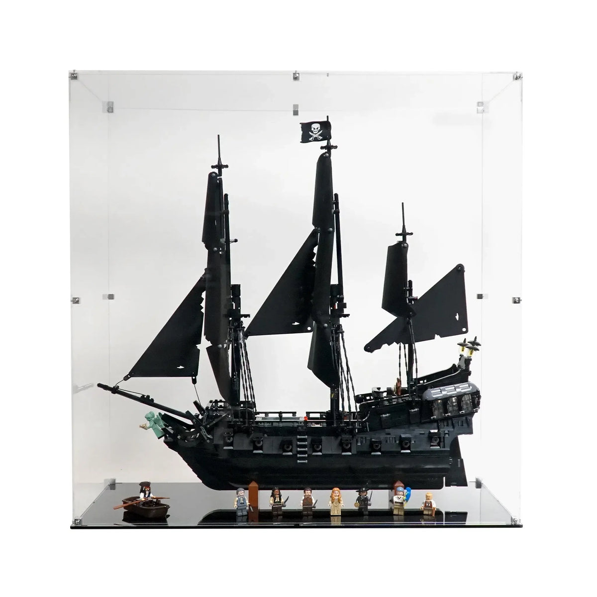 Acrylic Display Case for LEGO® Captain Jack Sparrow's Pirate Ship (10365)
