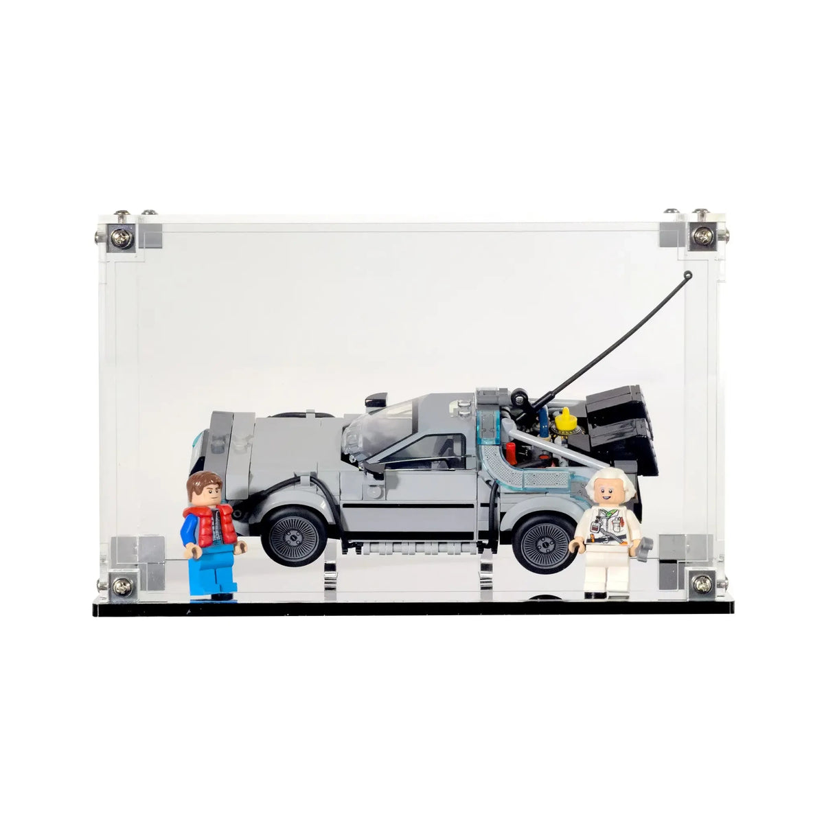 Acrylic Display Case for LEGO® Time Machine Back to the Future (77256)