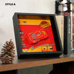 Acrylic Display Case for LEGO® Lightning McQueen (77255)