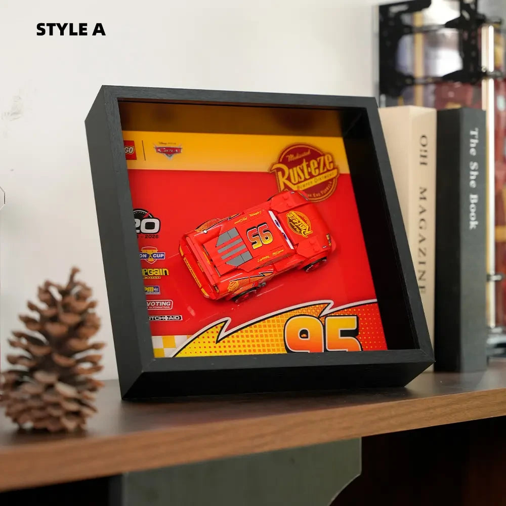 Acrylic Display Case for LEGO® Lightning McQueen (77255)
