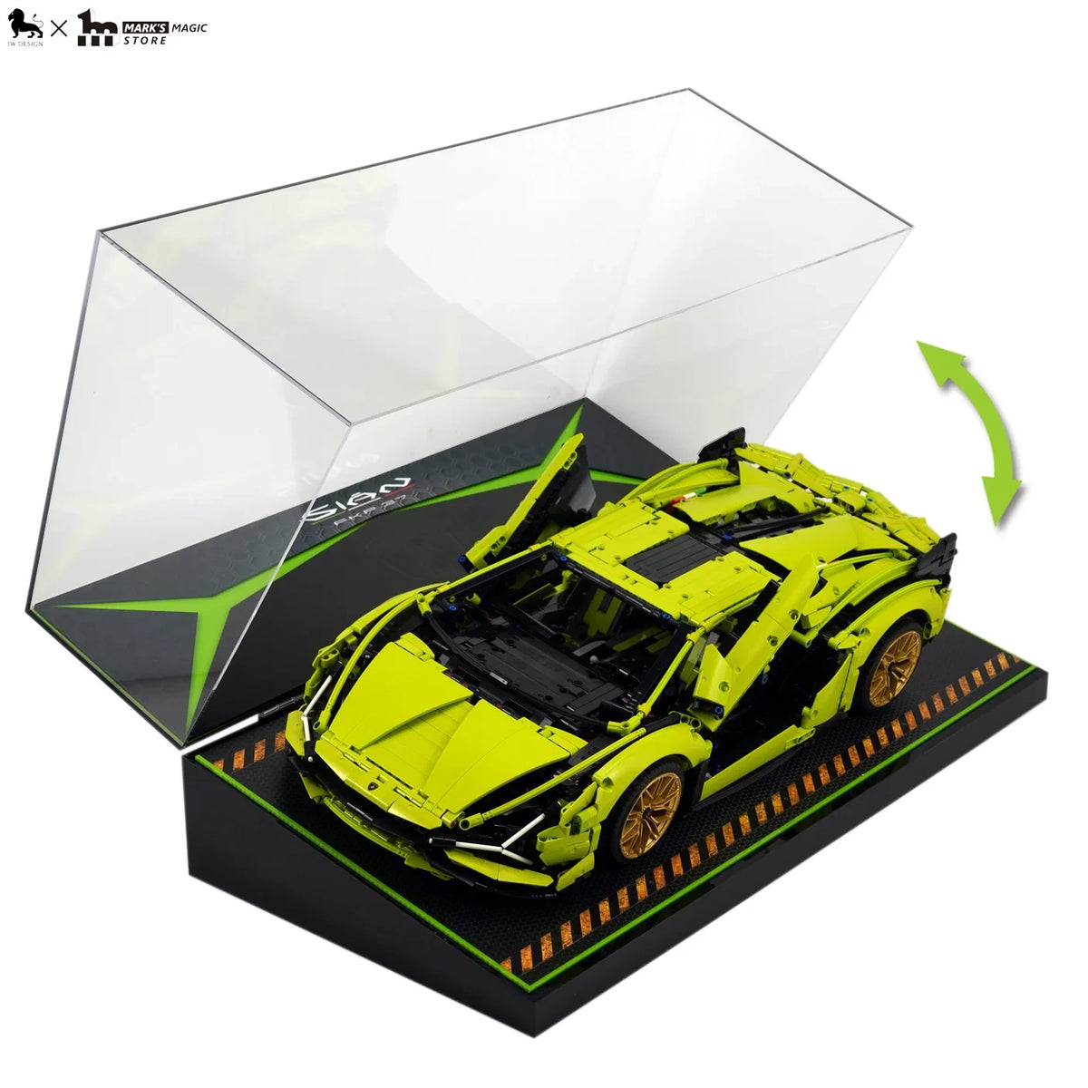 Acrylic Display Case for LEGO® Lamborghini Sián FKP 37 (42115)