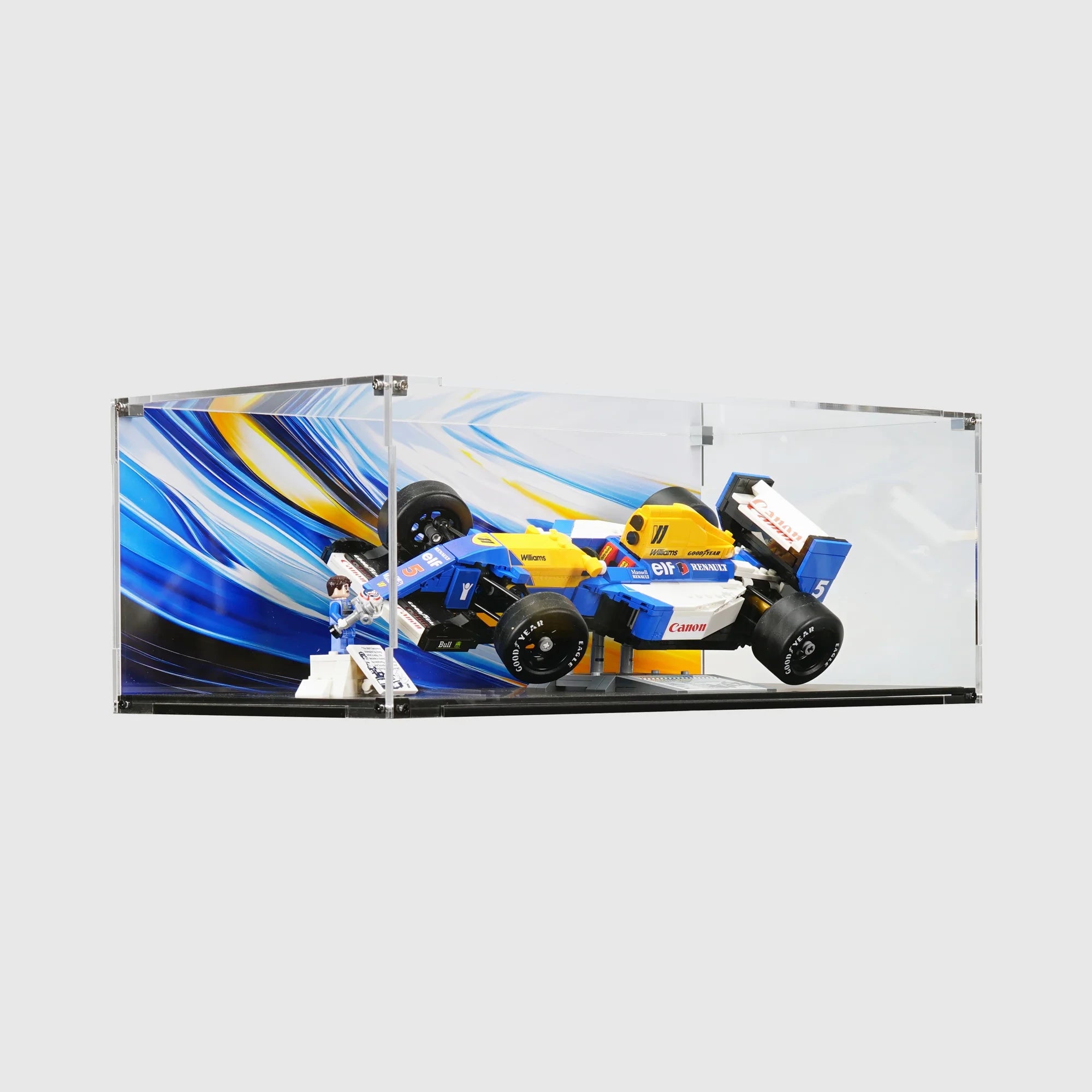 Wall Display Frame for LEGO® Williams Racing FW14B & Nigel Mansell (10353)