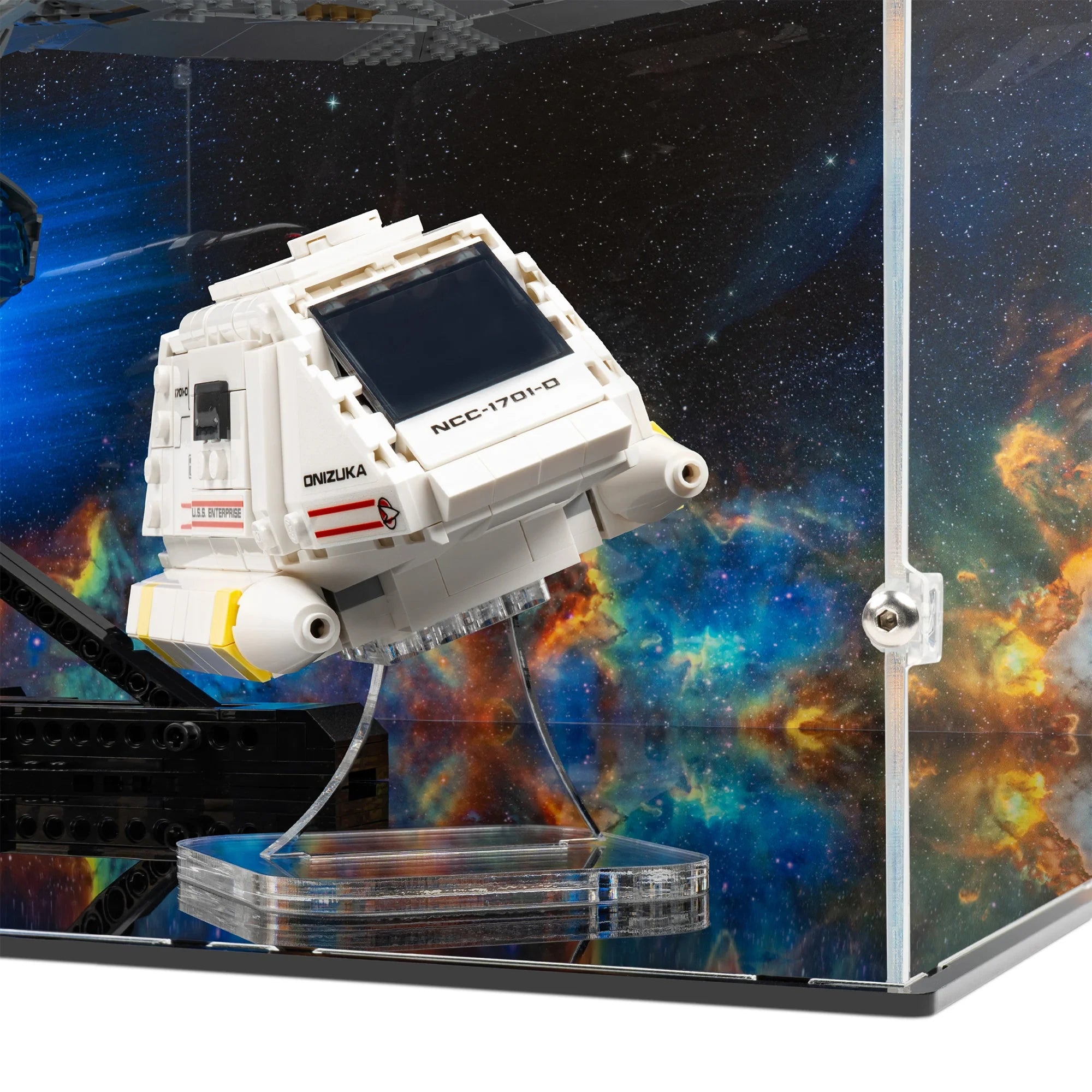 Acrylic Display Case for LEGO® Star Trek: U.S.S. Enterprise NCC-1701-D (10356)