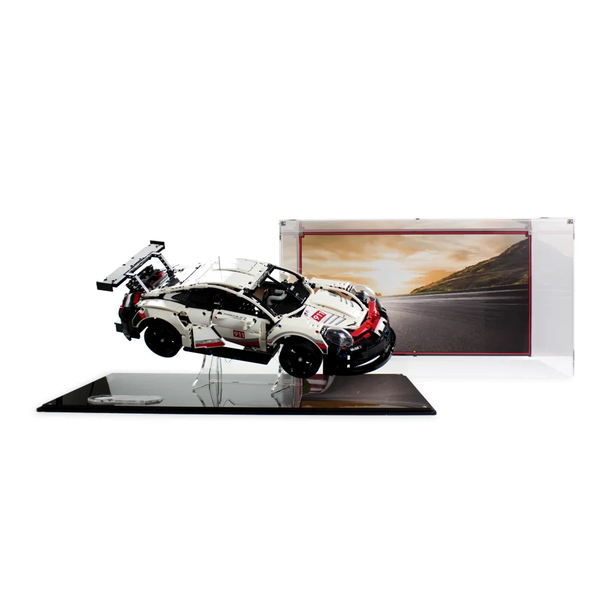 Acrylic Display Case for LEGO® Porsche 911 RSR (42096)