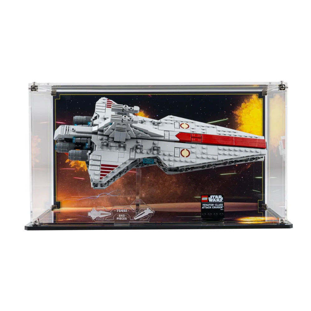 Acrylic Display Stand for LEGO Venator-Class Attack Cruiser (75441)