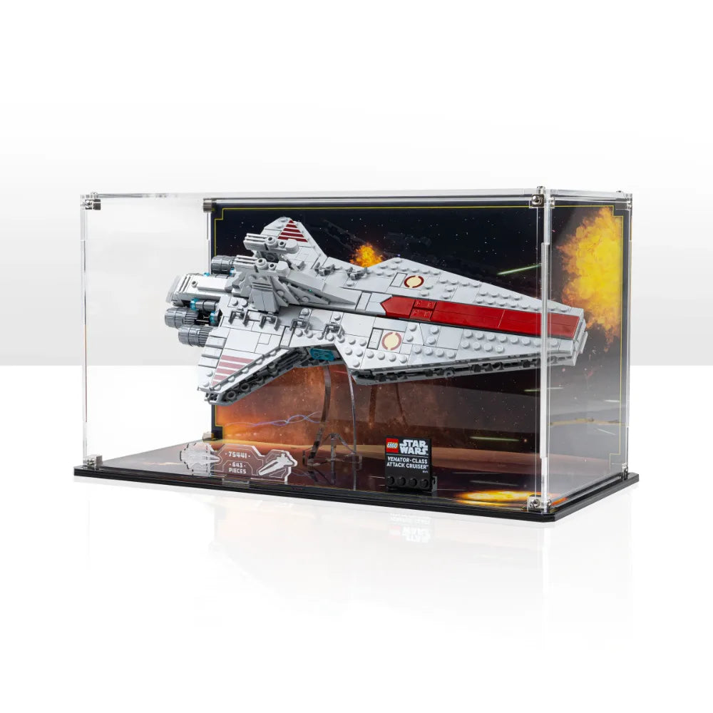 Acrylic Display Stand for LEGO Venator-Class Attack Cruiser (75441)