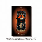 Wall Display Case for LEGO® Koenigsegg Sadair's Spear (42232)