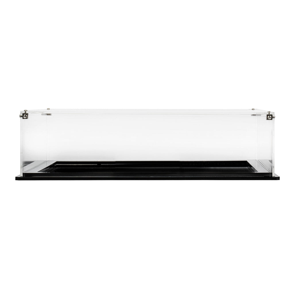 Empty clear acrylic display case for LEGO The Office 21336