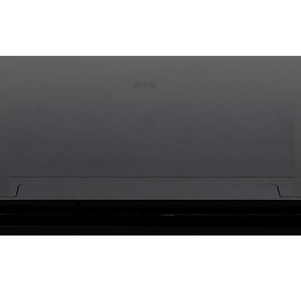 Front edge of The Office 21336 case base and lower acrylic panel