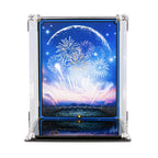 Empty Mini Disney Castle 40478 case showing the blue fireworks background