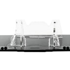 Front detail of the clear supports and studded base for Imperial Light Cruiser 75315