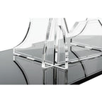 Clear support connection to the black acrylic base on the 75315 display stand