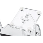 Studded clear top plate that connects the 75315 stand to the model