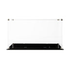 Empty clear Dagobah 75330 display case and black base