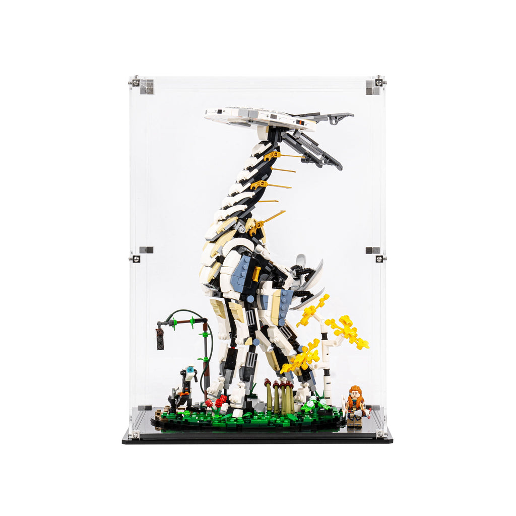 Tallneck 76989 displayed in the case with a transparent rear view