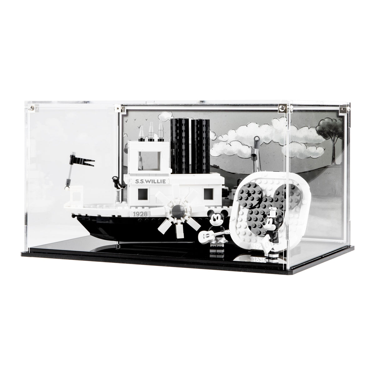 Display Case for LEGO Ideas: Steamboat Willie (21317) — gallery image 2